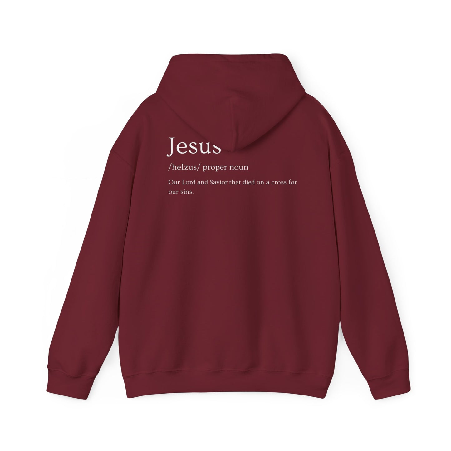 Jesus Definition Hoodie