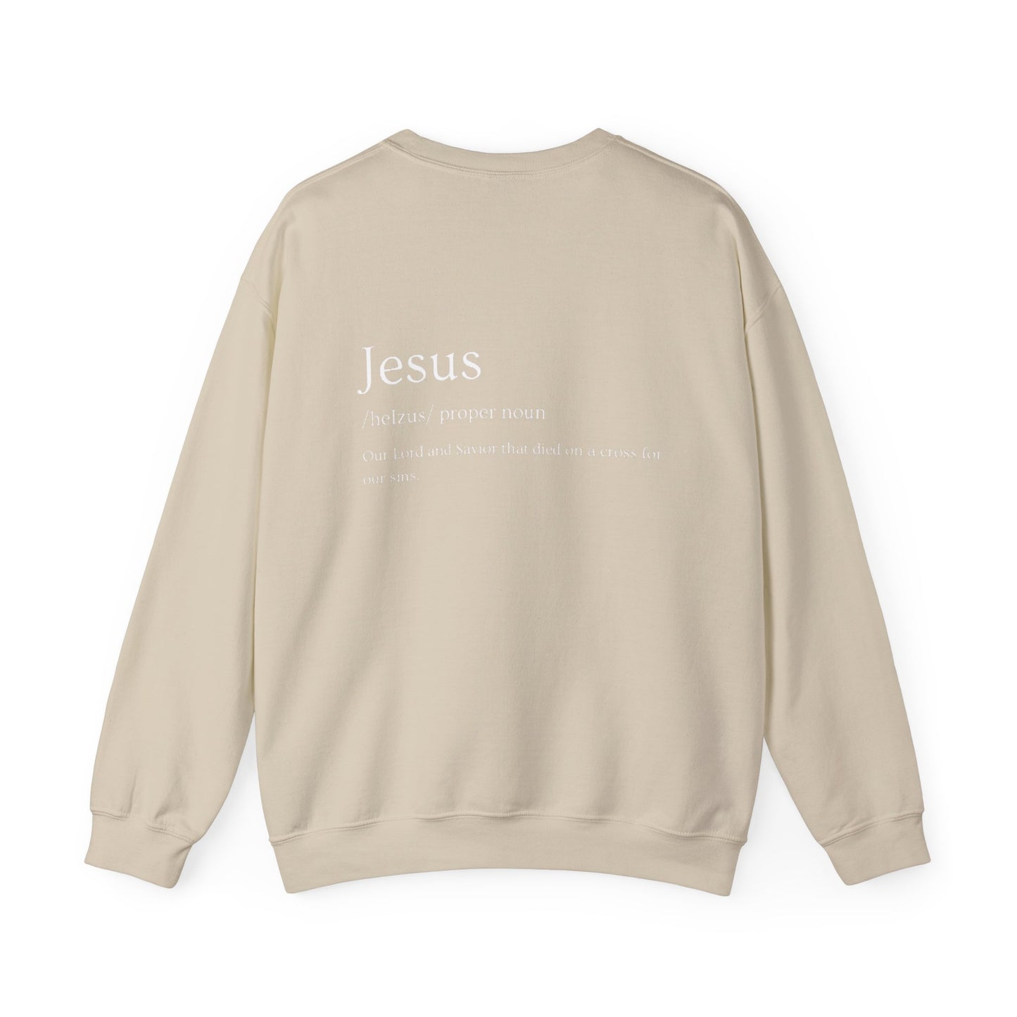 Jesus Definition Crewneck Sweatshirt