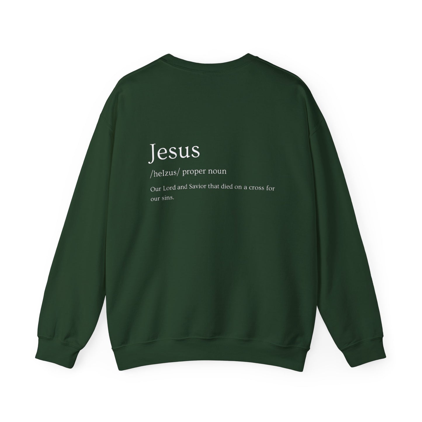 Jesus Definition Crewneck Sweatshirt