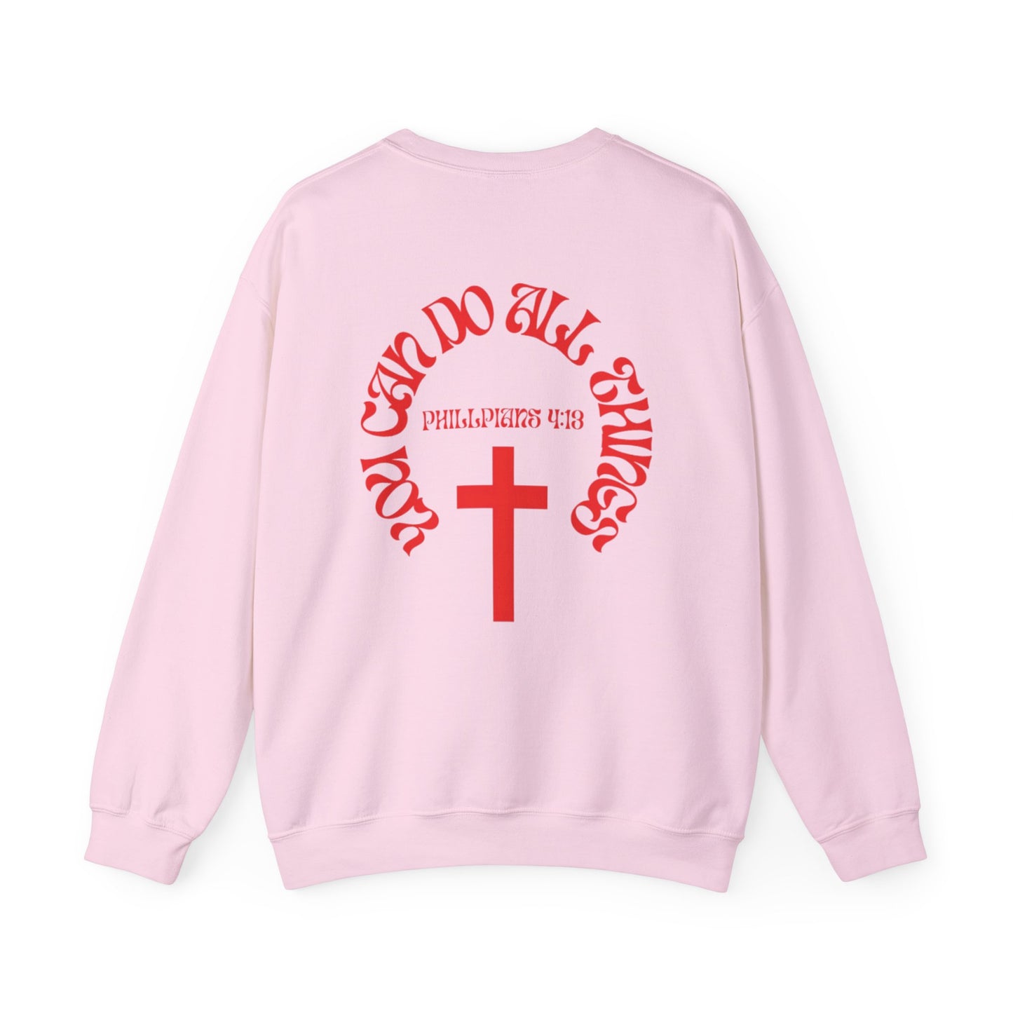 Philippians 4:13 Crewneck Sweatshirt