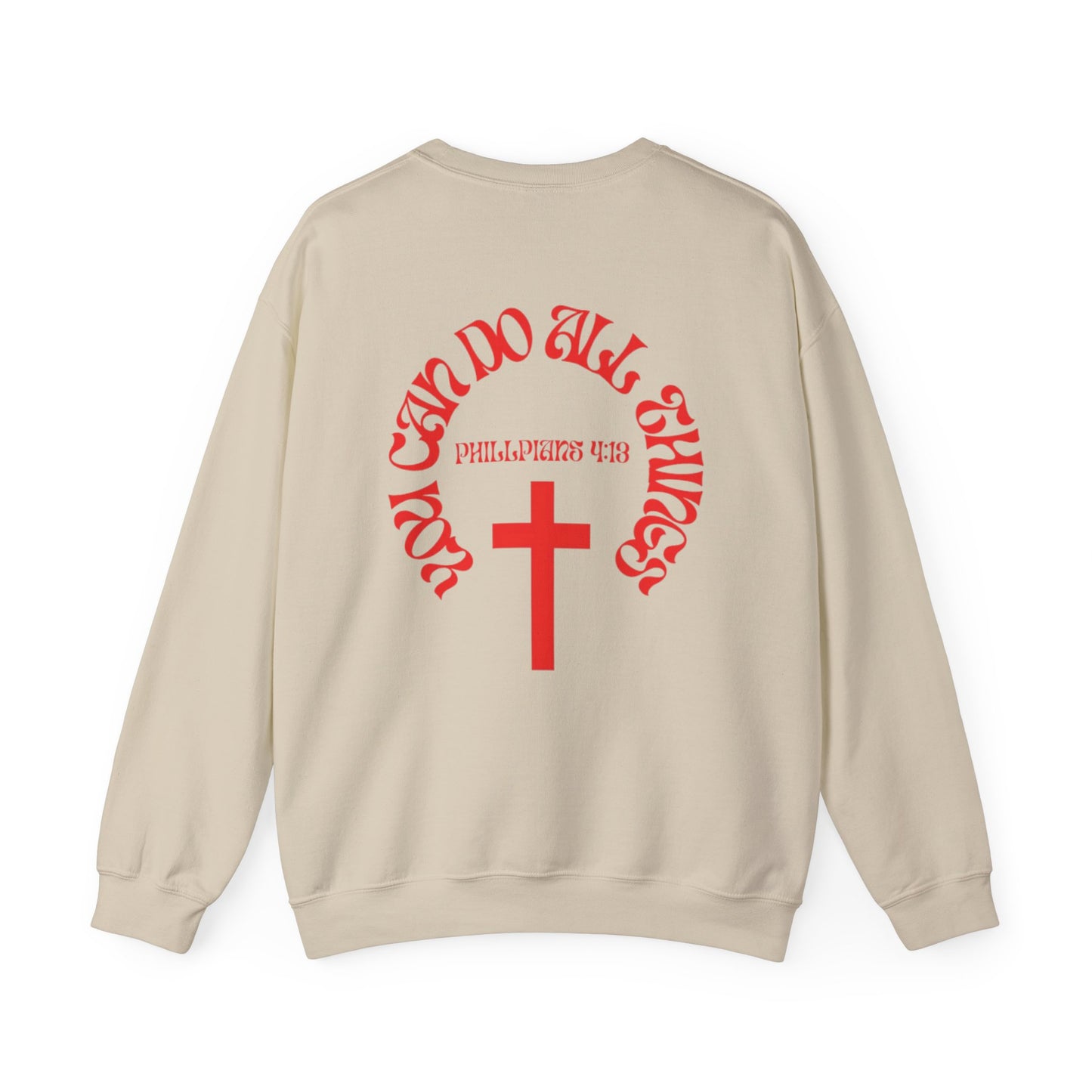 Philippians 4:13 Crewneck Sweatshirt