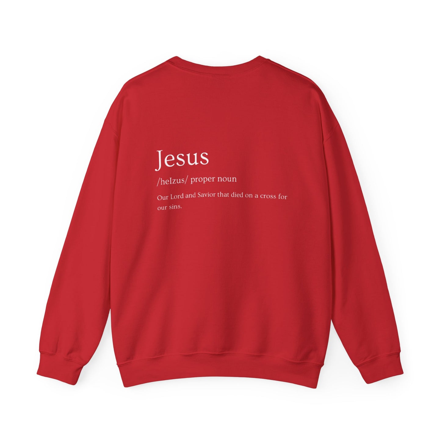 Jesus Definition Crewneck Sweatshirt