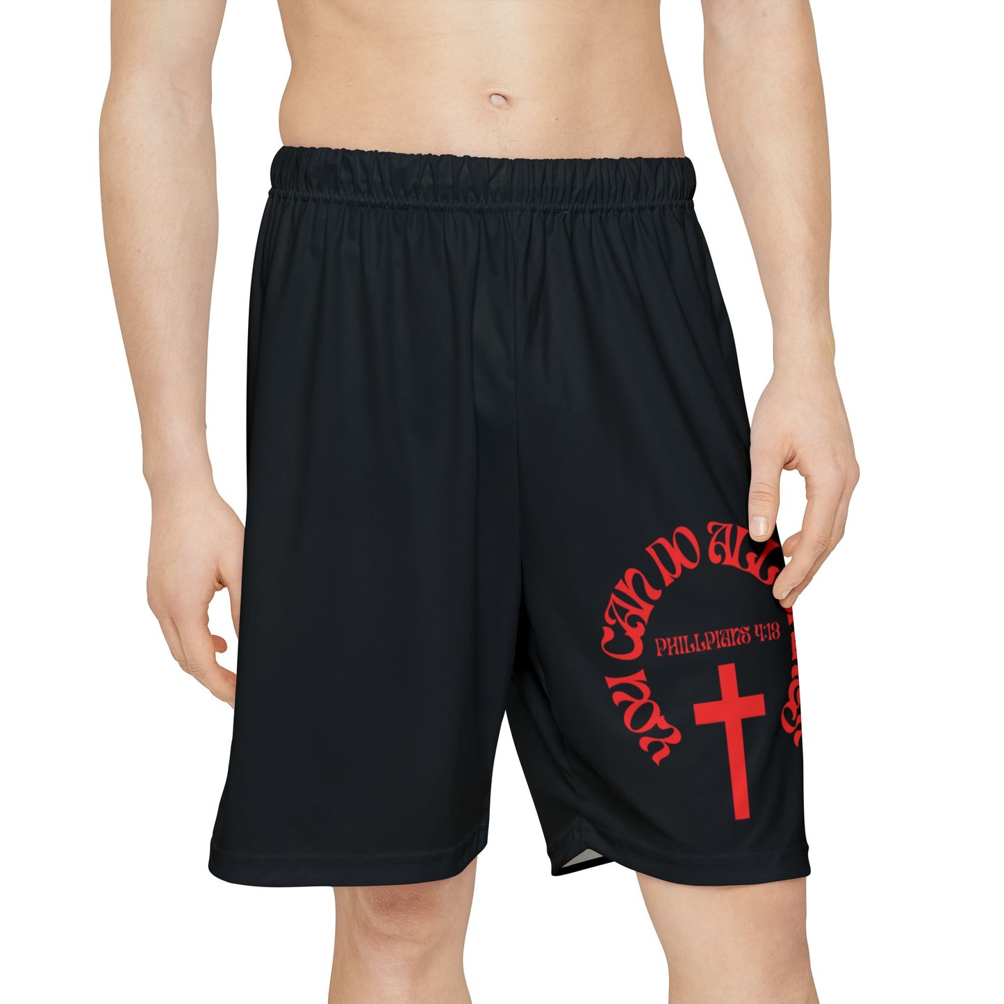 Philippians 4:13 Men's Sports Shorts