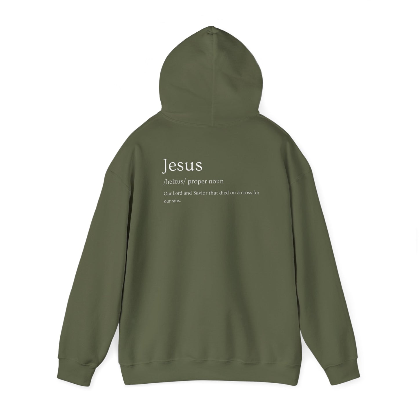 Jesus Definition Hoodie