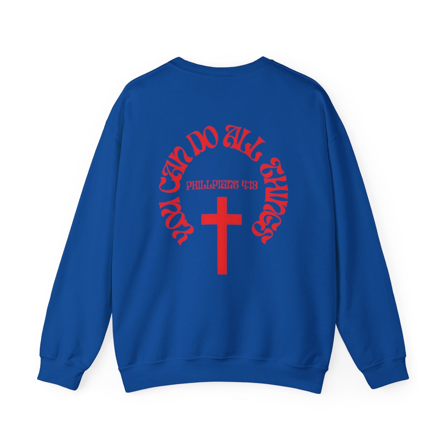 Philippians 4:13 Crewneck Sweatshirt